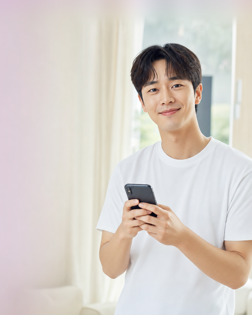 다음머니 부평카드깡 휴대폰으로 입금을 보는 고객